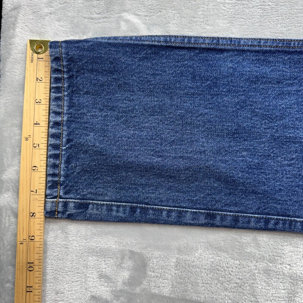 Cinch Jeans Men's 33x32 Blue Denim Medium Dark Wash Relaxed Fit Boot Cut Western - Picture 16 of 16